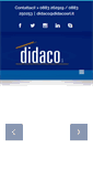 Mobile Screenshot of didacosrl.eu